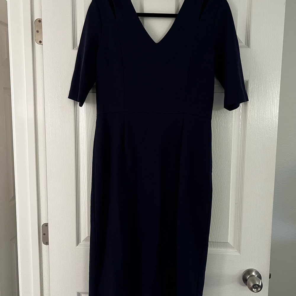 Elegant Navy Blue Halogen Dress